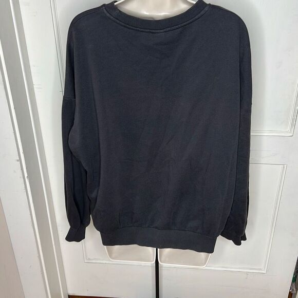 Rolling Stones X H&M Over-Sized Graphic Sweat Shirt, Nlack Size Small - Picture 2 of 4